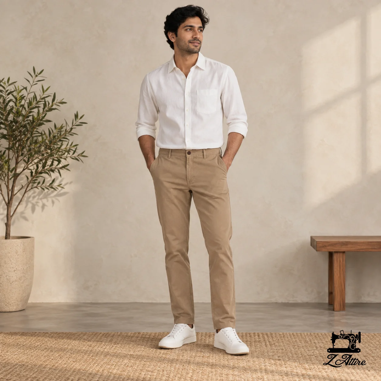 6 Premium Quality Gabardine Pant - Image 1