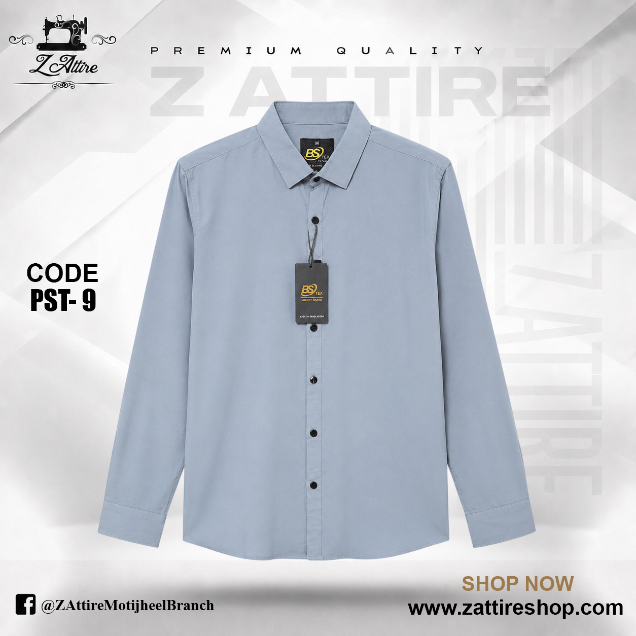 PST- 9 Premium Quality Shirt - Image 1